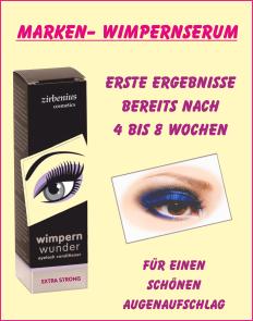 WIMPERNSERUM, Eyelash-Serum, Wimpernwunder, strong, Markenserum zur Wimpernverlängerung; Doppelpack (2x 6ml)